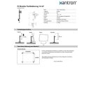 PC Monitor Tischhalterung 13-32", Xantron ECO-F01
