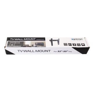 Wandhalterung für TV Monitore 32-55 neigbar, ultraflach, SLIMLINE-N-44T