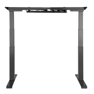 Tischgestell höhenverstellbar schwarz