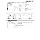 Monitor Tischhalterung ausziehbar, schwenkbar, PROLINE-E01
