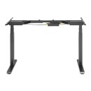 Tischgestell höhenverstellbar schwarz, EDS08-B