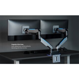 Tischhalterung höhenverstellbar mit Gasdruckfeder 17-49, Xantron MA-HD-RGB