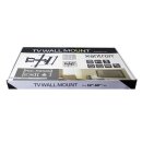 Wandhalterung weiss für TV Monitore 32-60" vollbeweglich, ausziehbar, schwenkbar, neigbar, drehbar, ultraflach, SLIMLINE-A-466-W